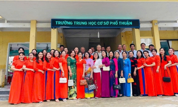 “Thanh âm thời gian – Đi để trở về”: Hành trình nửa thế kỷ của Trường THCS Phổ Thuận