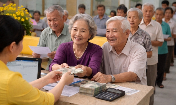 Tin vui: Từ 1/7, trợ cấp hàng tháng thấp nhất sẽ tăng thêm 8%