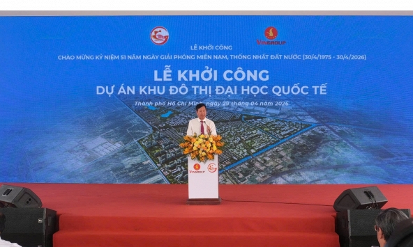 Vingroup khởi công đô thị Đại học Quốc tế 880ha tại TP.HCM
