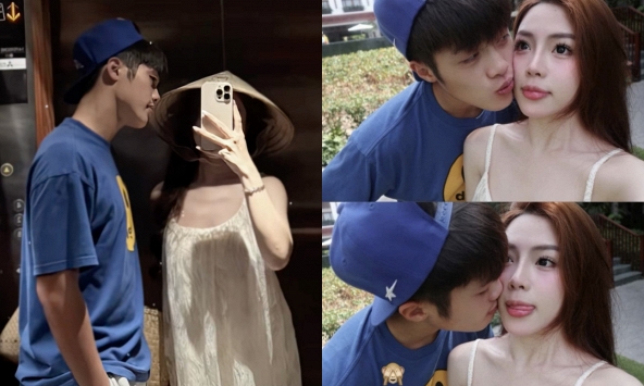 Quốc Việt U23 Việt Nam khoe bạn gái xinh đẹp, Đình Bắc, Trung Kiên lập tức có phản ứng