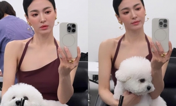 Song Hye Kyo cứ sexy bừng bừng thế này thì còn lâu mới flop