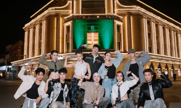 Song Linh và FED Crew tái hiện điệu nhảy huyền thoại trong chiến dịch toàn cầu của phim michael
