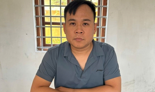 Tài khoản nhận 2 tỷ đồng mỗi ngày, Hà Văn Huynh SN 1990 ngay lập tức bị bắt