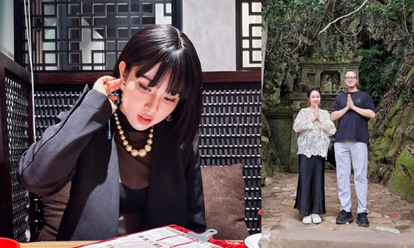 Bảo Trâm: Chồng tôi nói 'cùng lắm là hôn thôi chứ gì?'