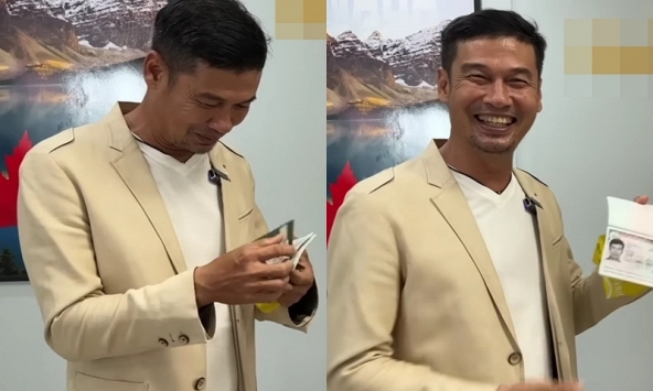 Nam diễn viên U60: 'Hôm nay tôi đã có visa đi Mỹ'