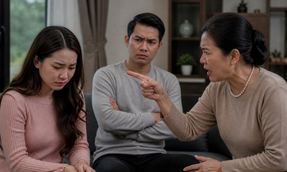 Hết lòng vì nhà chồng vẫn bị mẹ chồng ghét, một vị khách tới nhà chơi đã phơi bày sự thật 