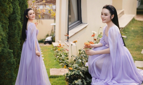 Nữ NSƯT là Phó giáo sư đẹp lộng lẫy như công chúa trong biệt thự rộng 1.000m2, 10 phòng ở Tuần Châu
