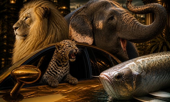Báo hoa, sư tử, cá rồng: Khi thú cưng độc dị trở thành ngôn ngữ quyền lực của người giàu 