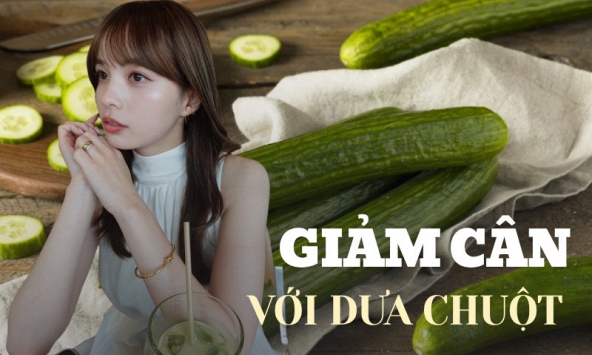 Phương pháp giảm cân bằng dưa chuột 'bùng nổ' tại Nhật Bản: Sau kì nghỉ lễ bạn hãy học ngay nếu muốn nhanh về dáng