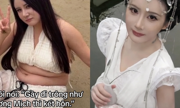 Vì câu nói 'giảm cân là trông giống Dương Mịch', cô gái trẻ đã giảm tới 21,5kg! Cư dân mạng thốt lên: Đúng là Dương Mịch phiên bản 2.0!