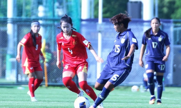 18h30 hôm nay, U17 nữ Việt Nam đấu U17 Trung Quốc tại giải châu Á