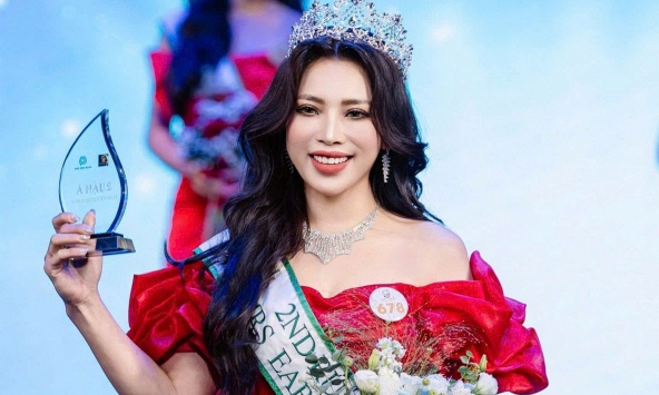 Hồng Mến đăng quang Á hậu Mrs Earth Vietnam 2026