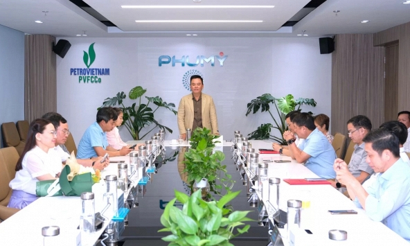 PVFCCo - Phú Mỹ tổ chức Lễ công bố và trao quyết định bổ nhiệm cán bộ 