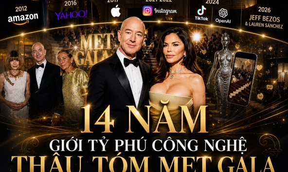 Từ Amazon, Yahoo đến Apple, TikTok: Giới tỷ phú công nghệ dành 14 năm thâu tóm Met Gala - đại tiệc thời trang lớn nhất thế giới, như thế nào?