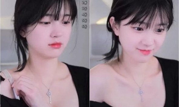 Tự chỉnh sửa trang phục trên sóng, nữ streamer 'vô tình' cắt nhầm dây áo ngực, bị chỉ trích chiêu trò