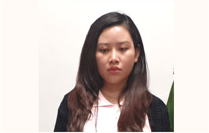 Bắt giữ thành công Trần Thị Hoài Nam SN 2000