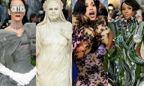 Làm lố đỉnh cao nhất Met Gala 2026: Cardi B mặc dị khó đỡ, Katy Perry biến thành AI vẫn lép vế trước 1 sao nữ hóa tượng như thật