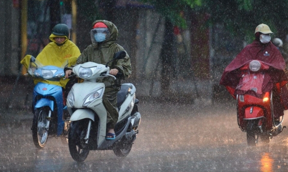 Tin mới về đợt không khí lạnh sắp tràn xuống miền Bắc, mưa to nhiều ngày liên tiếp