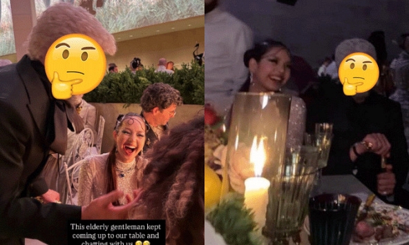 1 ông già liên tục tiếp cận Lisa (BLACKPINK) ở bàn tiệc Met Gala, lai lịch thế nào mà được kéo ghế ngồi chung mâm