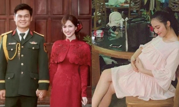 Phản ứng của Hoà Minzy khi được hỏi về chuyện đang có em bé 
