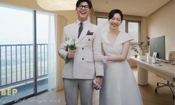 Cặp đôi hot nhất truyền hình Việt: Chi 1 tỷ sửa căn hộ đẹp như tạp chí, view triệu đô nhìn thẳng Hồ Tây