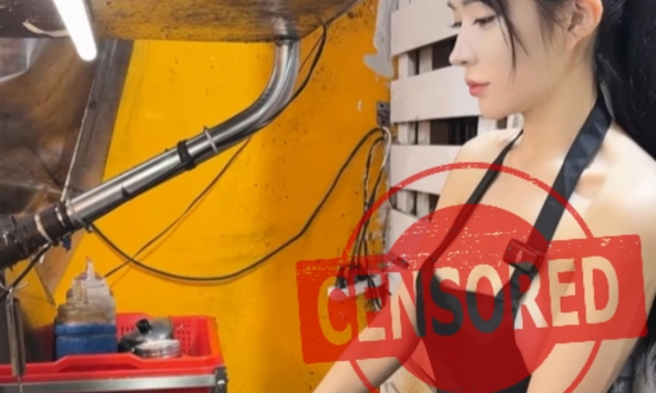 Ăn mặc phản cảm đứng bán 'lẩu bò', chiêu trò marketing của hot girl xinh đẹp khiến CĐM không khỏi ngán ngẩm