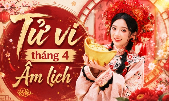 Dự báo vận trình tháng 4 Âm lịch: Cát hung của 12 con giáp