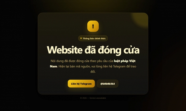 Nhiều website phim lậu đóng cửa, ngừng hoạt động