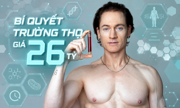 Ông bỏ 50 tỷ/năm để thử nghiệm bất tử trên cơ thể mình, giờ bán lại bí quyết đó với giá 26 tỷ đồng/suất và 1.500 người tranh nhau mua
