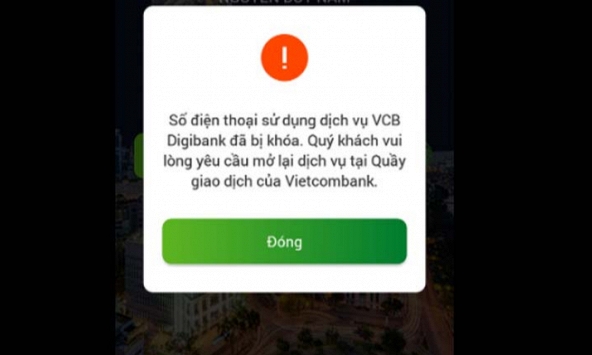 Trường hợp bị phong tỏa tài khoản, đóng băng giao dịch theo quy định mới nhất của Vietcombank 