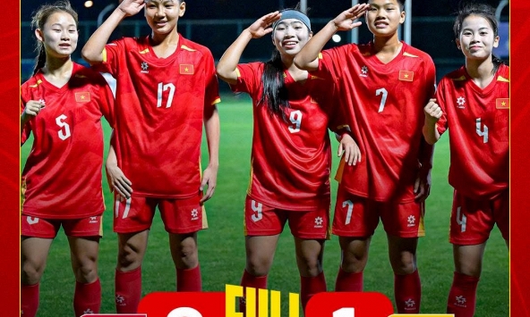 U17 nữ Việt Nam lần đầu vào tứ kết giải châu Á, VFF thưởng nóng nửa tỷ đồng