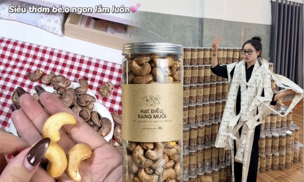 Thử hạt điều của cô dâu Tây Ninh hồi môn 35 tỷ, khách mua vì tò mò nhưng bất ngờ với chất lượng thực tế