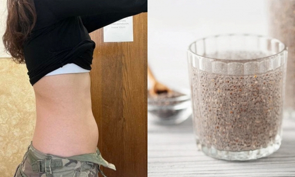 Lời khuyên cùng 1 cốc nước cho người muốn giảm mỡ bụng