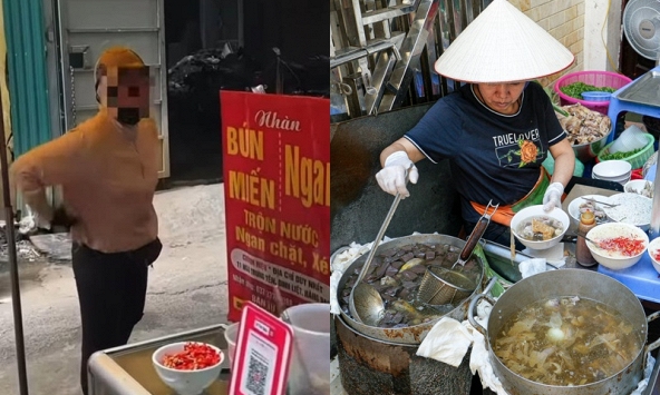 Bún ngan Nhàn gặp chuyện