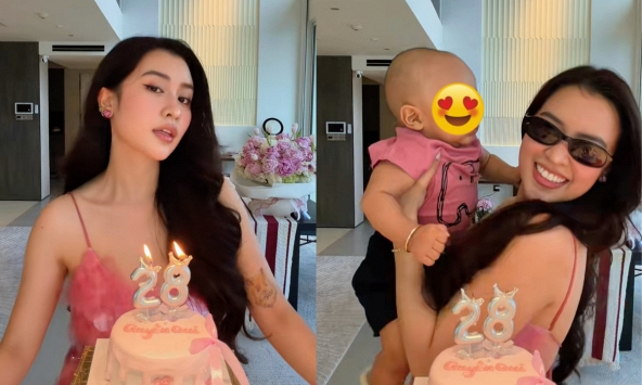 Quyên Qui lần đầu khoe con trai với phó chủ tịch
