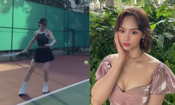 Khoảnh khắc hiếm hoi của Miu Lê