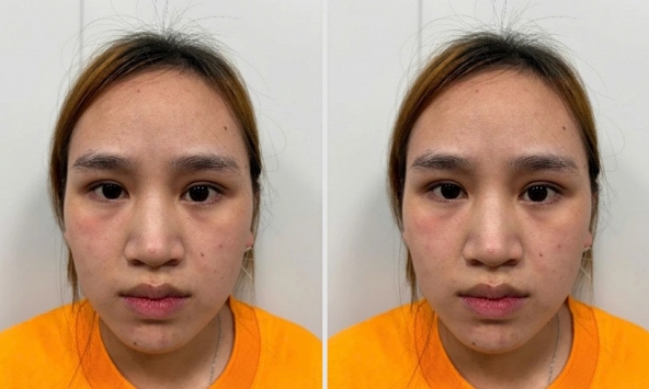 Nguyễn Thị Diễm Thúy SN 2005 đã ra đầu thú