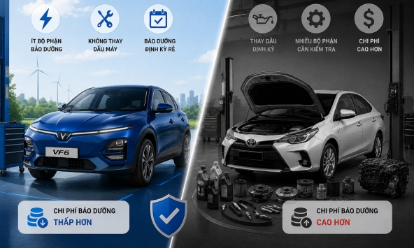 Vì sao bảo dưỡng xe điện tốn ít hơn một nửa so với xe xăng: đáp án từ Mỹ, châu Âu và một bãi đỗ xe taxi tại Hà Nội