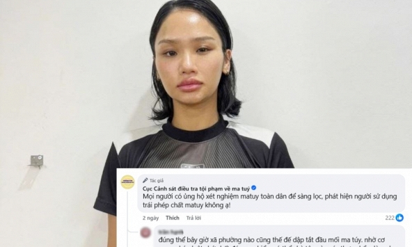 Fanpage Cục Cảnh sát điều tra tội phạm về ma túy hỏi “Mọi người có ủng hộ xét nghiệm ma túy toàn dân?”, phản ứng dân mạng gây bất ngờ