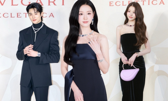 Jang Wonyoung lộ rõ mặt đơ khi xuất hiện cùng Kim Ji Won, 'Đại quân' Byeon Woo Seok đẹp không góc chết tại sự kiện cao cấp