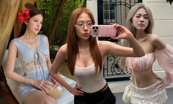  Hội 'em ghệ tone hồng' yêu rapper: Visual ai cũng xịn, body đẹp nức nở
