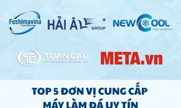 TOP 5 đơn vị cung cấp máy làm đá uy tín, giá tốt trên thị trường
