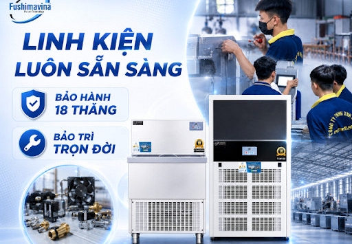 Bài toán kinh tế: Nên đầu tư máy làm đá Fushimavina hay mua đá ngoài?