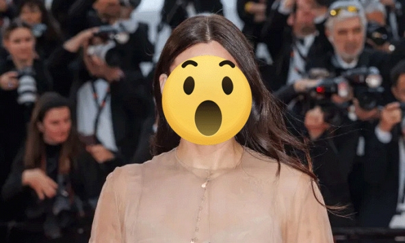 1 mỹ nhân diện chiếc váy trong suốt hở da thịt, công khai thách thức quy định của Cannes?
