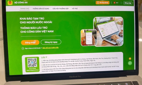 Bộ Công an hướng dẫn mới nhất về thông báo tạm trú và khai báo lưu trú