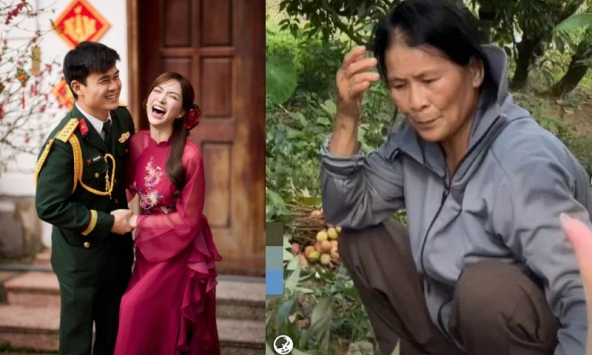 Hòa Minzy lấy chồng người dân tộc Sán Dìu, mẹ chồng dạy nói câu 'em yêu anh'