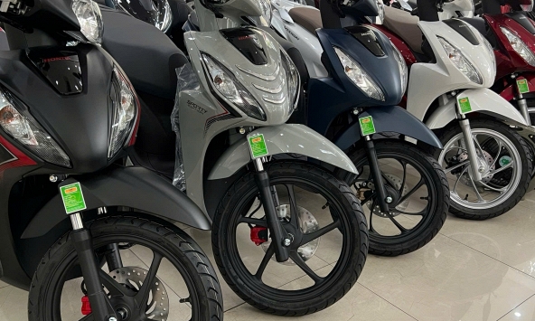 5 chiếc xe máy Honda tiết kiệm xăng nhất hiện nay