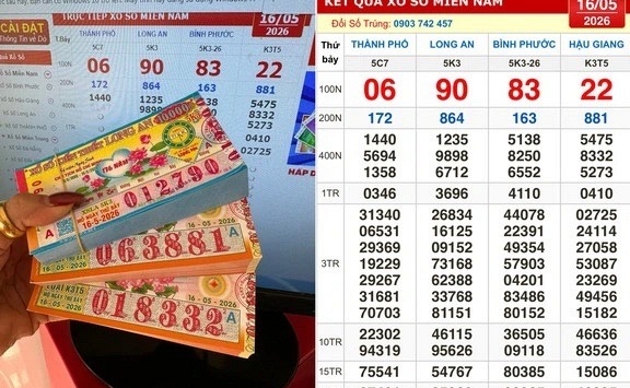 Một người trúng tới 320 tờ vé số: Tiền thưởng bao nhiêu?