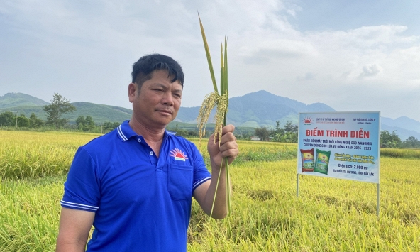 Phân bón Mặt Trời Mới đưa công nghệ Eco-Nanomix đến vùng đồng bào dân tộc Đắk Lắk