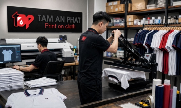Tâm An Phát khẳng định vị thế với dòng mực in chuyển nhiệt Hàn Quốc đẹp màu, bền máy